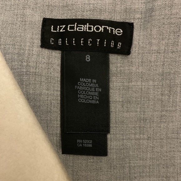 Liz Claiborne grey business sheath - Picture 4 of 4